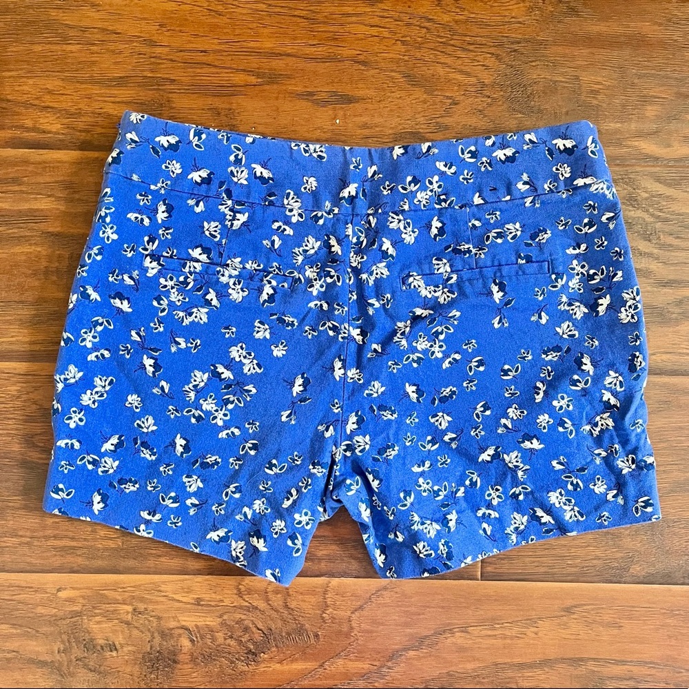 Banana Republic Blue/Purple Floral Shorts